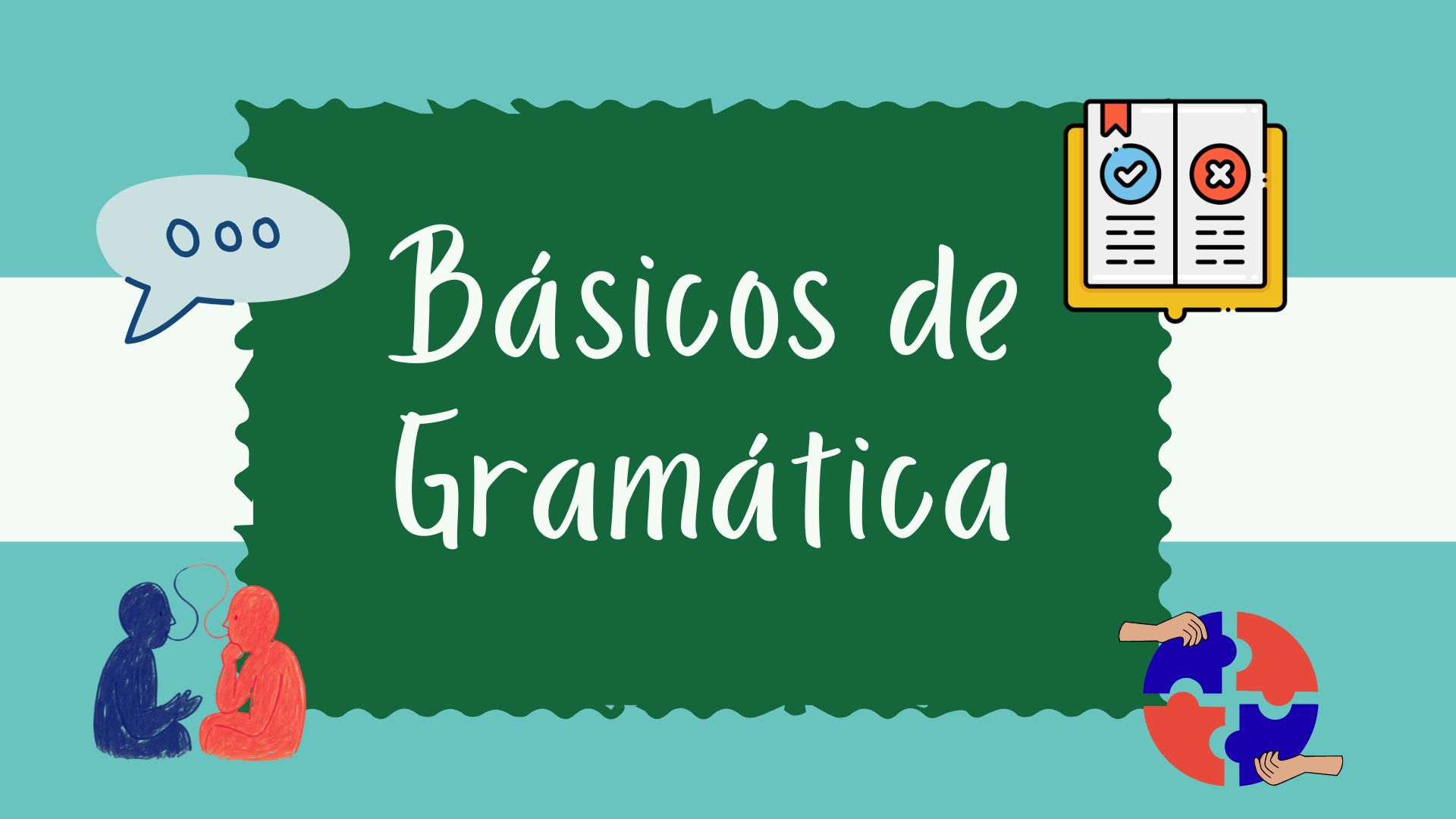 Básicos de gramática (Grammar Basics) Clases de palabras (Unit 1: Parts of the speech)